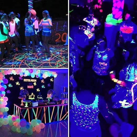 Onforu 15W LED Black Light Bulbs, A19 E26 120W Equivalent Blacklight Bulb for Glow in The Dark, Halloween Lights, 120V, Level 385-400nm, Blacklight Party, Body Paint, Fluorescent Poster