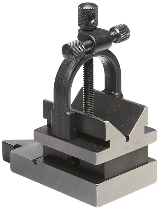 Starrett 567 1 V-Block And 1 Clamp Complete Set
