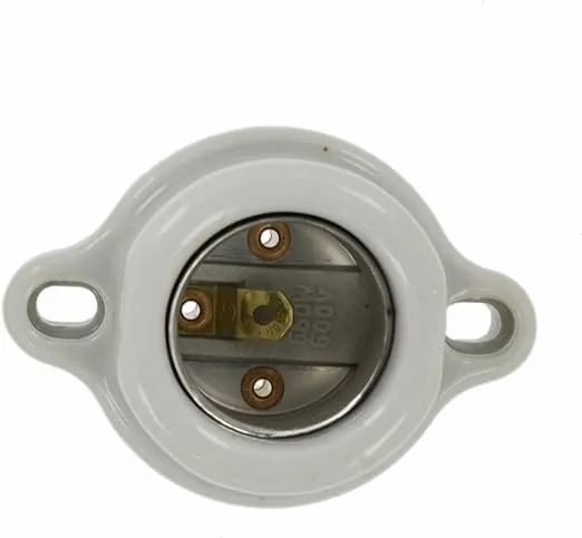 Leviton 9878 WH GZ PORC LAMPH MED 660W600V KLESS FIXT