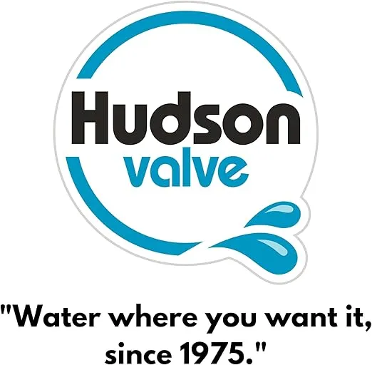Hudson Valve 1/2" Self-Contained Automatic Water Float Valve VSG | Use for Pond Auto Fill, Livestock Tanks, Fountains, Troughs, Swimming Pools and More | Water Tank Float Valve