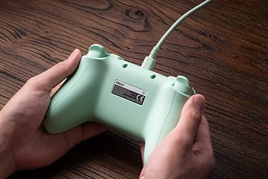 8Bitdo Ultimate 2C Wired Controller for Windows PC and Android, with 1000Hz Polling Rate, Hall Effect Joysticks and Hall Triggers, and Remappable L4/R4 Bumpers (Green)