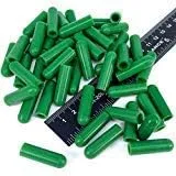50 Piece 1/4" ID High Temp Silicone Rubber End Caps - Powder Coating, Painting, Plating, Blasting Protection