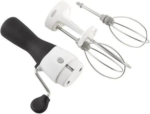 OXO Good Grips Egg Beater, White/Black