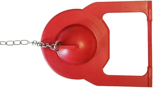 Korky 2011BP Hinge Flapper For Kohler Toilet Repairs - Replaces Kohler Parts 84995 and 1000490 - Made in USA, Red