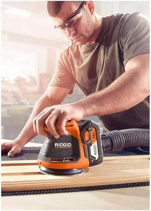 Ridgid R8606B GEN5X 18-Volt 5 in. Cordless Random Orbit Sander (Tool-Only, Battery and Charger NOT Included)