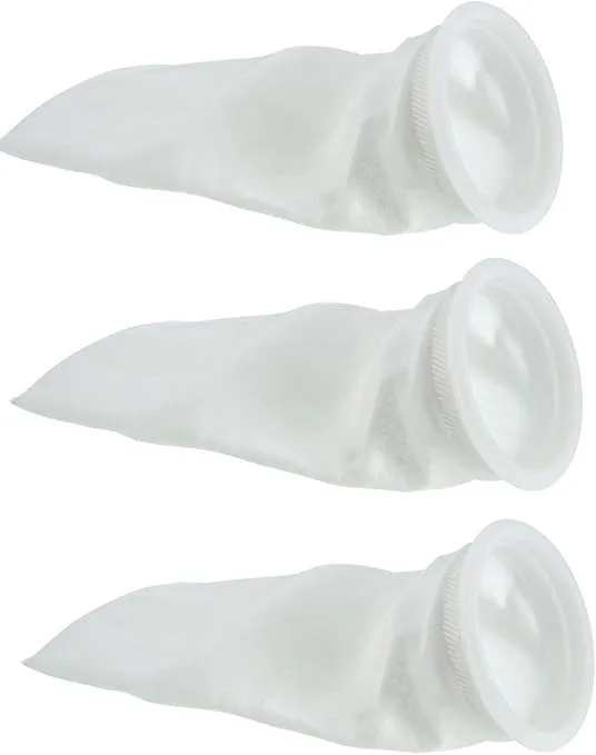 Red Sea 225 Micron Felt Filter Bags - 4 Inch, Pack of 3 (3 Items)