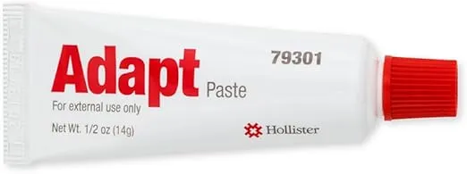 Hollister 79301 Adapt Skin Barrer Paste, 0.5 oz Tube, 1 Pack – Ostomy Paste, Ostomy Supplies, Prevent Ostomy Leakage