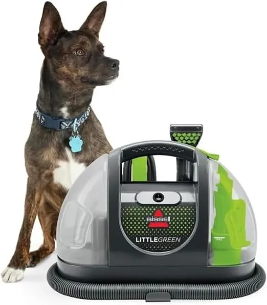 Little Green Deep Cleaner 3369 | Portable Carpet Scrubber & Upholstery Cleaner | Stain Remover Machine for Home & Auto