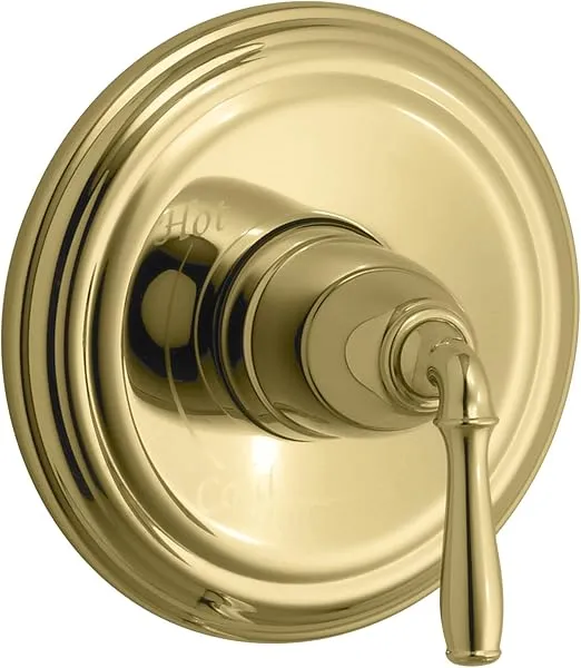 KOHLER TS397-4-PB Devonshire Rite-Temp Valve Trim with Lever Handle