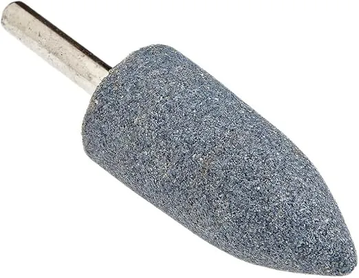Forney 60028 Mounted Grinding Point with 1/4-Inch Shank, 2-Inch-by-7/8-Inch,Silver and Grey