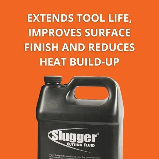 Jancy Slugger by Fein - Water Based Cutting Fluid for Annular Cutters - Extends Tool Life, Improves Surface Finish, and Reduces Heat Build-Up - 1 Gallon - 64298102080