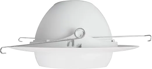 NICOR Lighting 6 inch White Recessed Eyeball Trim Designed for 6 inch Housings (17506WH)