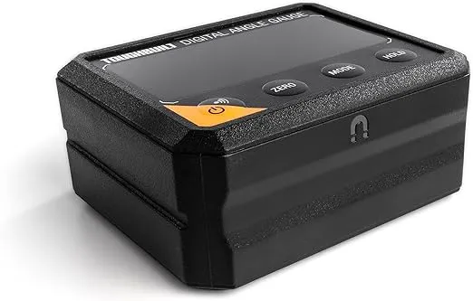 ToughBuilt - Precise Digital Electronic Angle Gauge Level w/Magnetic Base, High Contrast Display for All Environments, Measuring Tool for Carpentry, Building, Automobile, Masonry - (TB-H2-65AF-MD)
