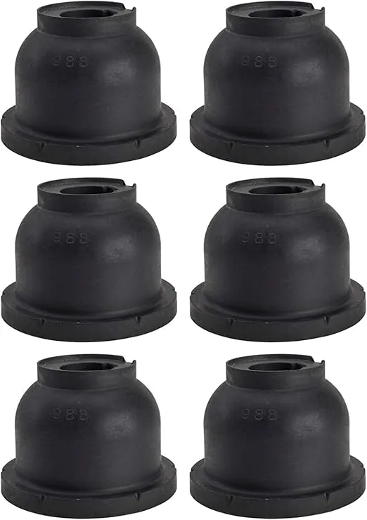 Replacement Screw-In Ball Joint Dust Boot, K772-6 Pack