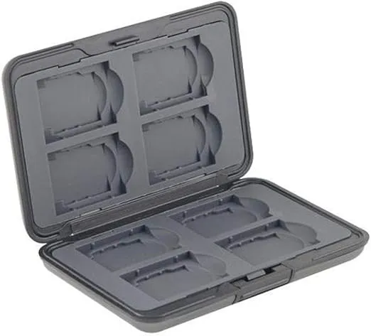 Vidpro SD-1 Aluminum Case for Eight SD and MiniSD Cards