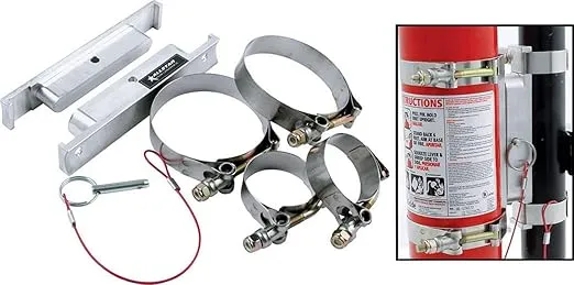 Allstar Performance Allstar PerformanceAllstar-ALL10512 2.5" lbs Quick Release NHRA Fire Extinguisher Bracket