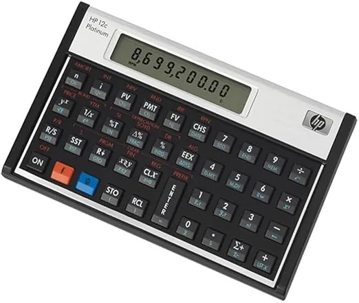 HP 12CP Financial Calculator