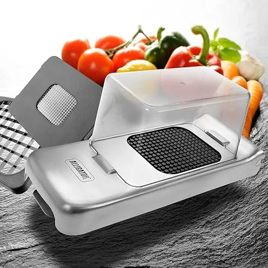 Alligator Stainless Steel Chopper - Onion dicer, Vegetable and Fruit Cutter