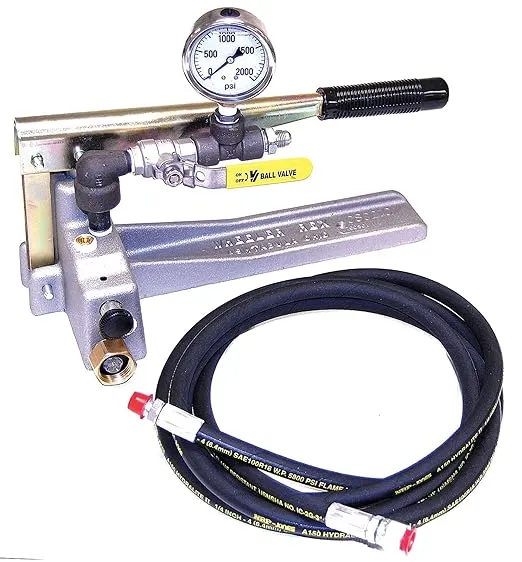 Hydrostatic Test Pump, 1000 PSI