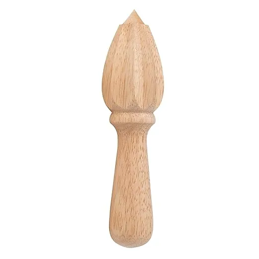 HIC Kitchen Citrus Juicer Reamer, Hardwood, 6.5-Inches