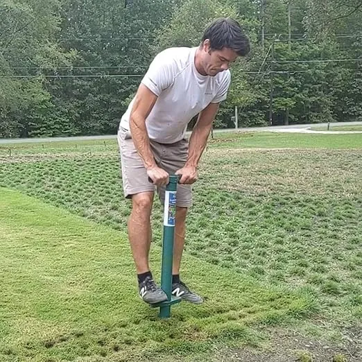 5-in-1 Lawn and Garden Tool, Bulb Planter, Weeder or Weeding Tool, Sod Plugger, Annual Planter, Soil Test Probe