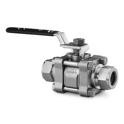 SWAGELOK SS-63TS8 - Stainless Steel 3-Piece 60 Series Ball Valve