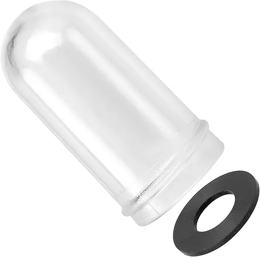 SPX0710MA Sight Glass for Hayward Sand Filter Valves, Sight Replacement for Hayward Filter Valve SP0710, SP0710X, SP0711, SP0712, SP0714T, SP0715, SP0716, Pool Filter Parts Sight Bottle with Gasket