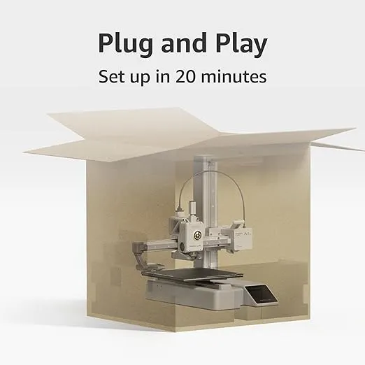 Bambu Lab A1 Mini 3D Printer, Support Multi-Color 3D Printing, Set Up in 20 Mins, High Speed & Precision, Full-Auto Calibration & Active Flow Rate Compensation, ≤48 dB Quiet FDM 3D Printers