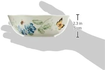 Lenox 880121 Butterfly Meadow 4-Piece Porcelain All-Purpose Bowl Set