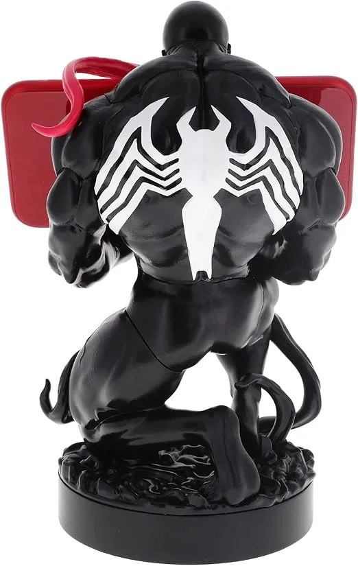 Exquisite Gaming: Marvel: Venom - Original Mobile Phone & Gaming Controller Holder, Device Stand, Cable Guys, Licensed Figure