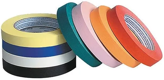 Creativity Street Masking Tape Set, 1 Inch x 60 Yards, Assorted Colors, Set of 8