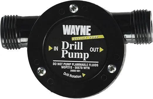 Wayne Drill Powered Pump 360 Gpm 10 '