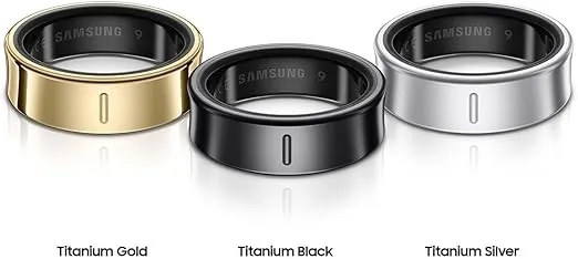 Samsung Galaxy Ring, AI Smart Ring, Size First w/Sizing Kit, No App Subscription, Fitness Monitor, Sleep Tracker, Up to 7-Day Battery, Size 12, Titanium Gold [US Version, 1Yr Manufacturer Warranty]