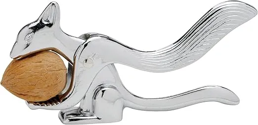 HIC Kitchen The Squirrel Nutcracker, Heavyweight Aluminum