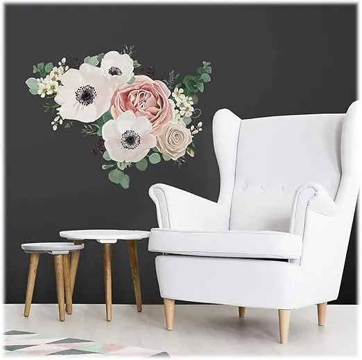 RoomMates RMK3866GM Fresh Floral Peel and Stick Giant Wall Decals