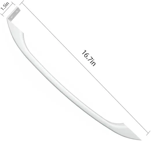 Door Handle 218428101 Compatible with Frigidaire Refrigerator AP114539 PS427922 EA42792
