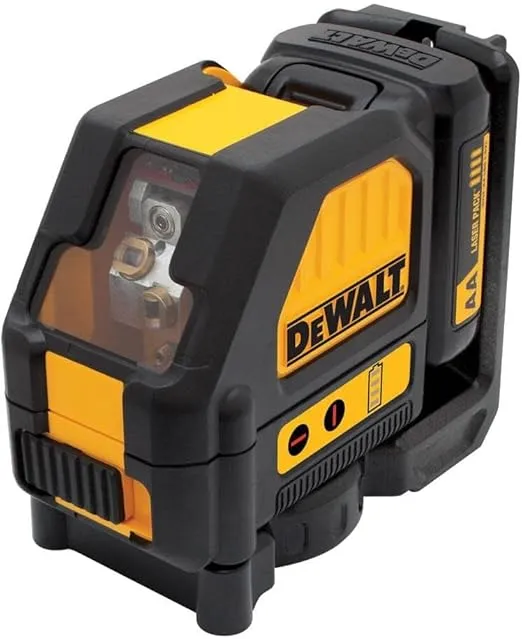 DEWALT 12V MAX Laser Level, Cross Line Laser, Red (DW088LR)