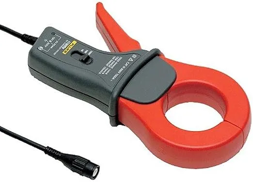 Fluke I1000S Large AC Current Probe, 600V AC Voltage, 1000A rms Current, 5 Hz to 100 kHz