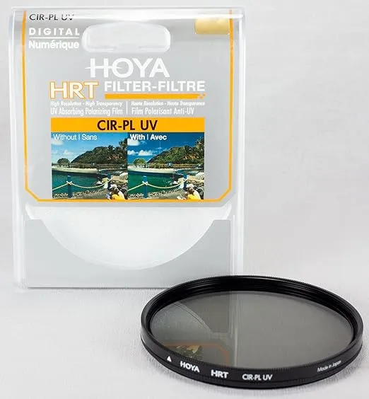 Hoya 82mm HRT Circular PL Polarizer UV Multi-Coated Glass Filter