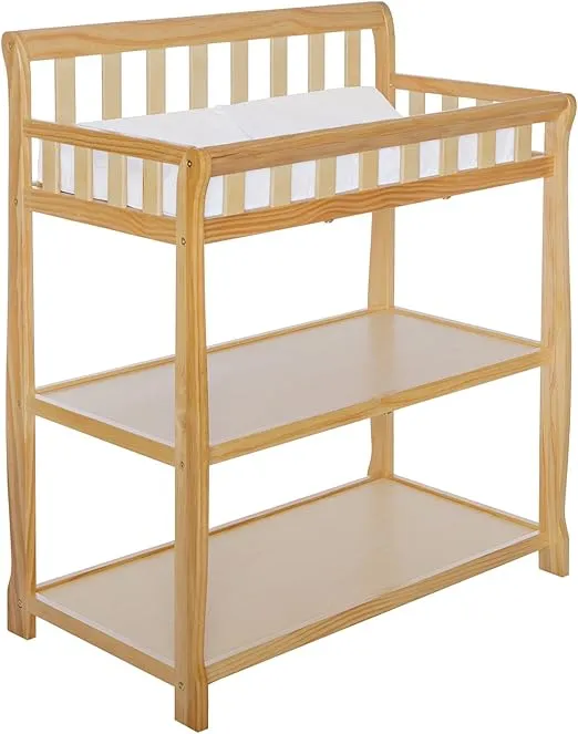 Dream On Me Ashton Changing Table, Natural, 34x20x40 Inch (Pack of 1)