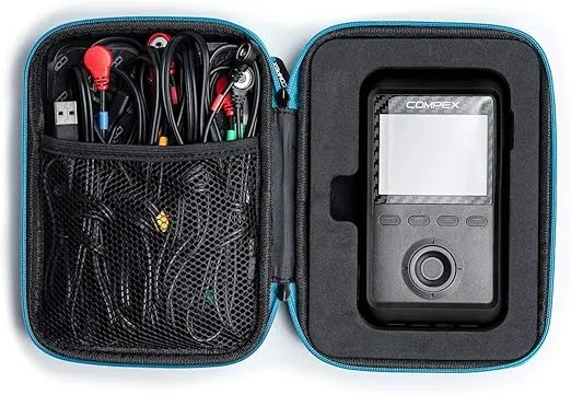 Compex Sport Elite 3.0 Muscle Stimulator with TENS Kit, 10 Programs Helps facilitate and Improve Muscle Performance, Black