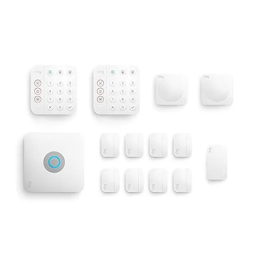 Ring Alarm Pro 14 Piece Kit with Contact Sensors & Motion Detectors