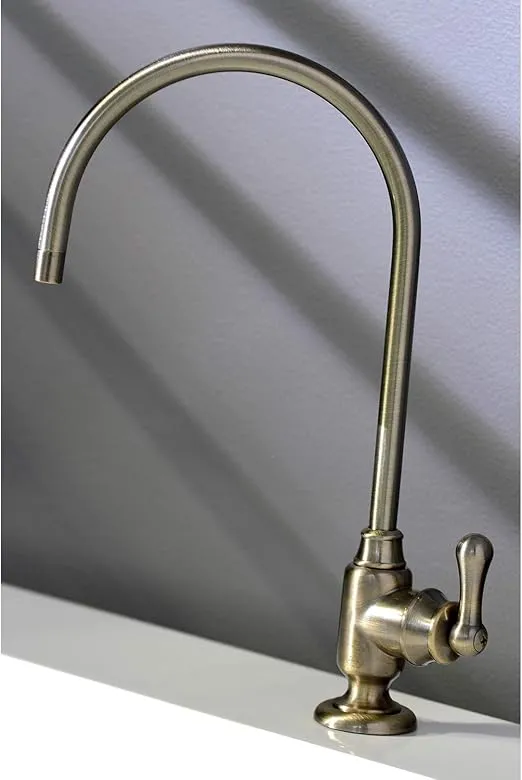 Kingston Brass KS5193AL Royale Single-Handle Water Filtration Faucet, Antique Brass