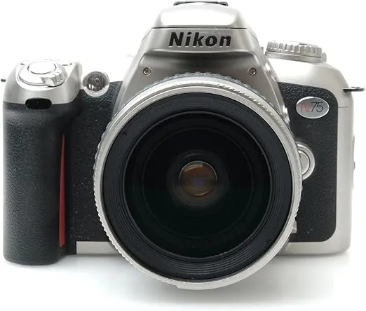 Nikon N75 / F75 35mm SLR Film Camera Kit with Auto Focus Zoom Lens (Renewed)