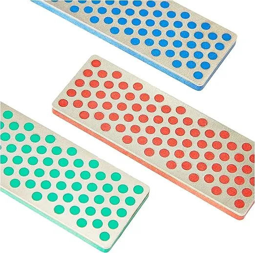 Diamond Machining Technology (DMT) W7EFC Diamond Whetstone Mini Diamond Stone - Coarse / Fine / Extra-Fine - Set of 3