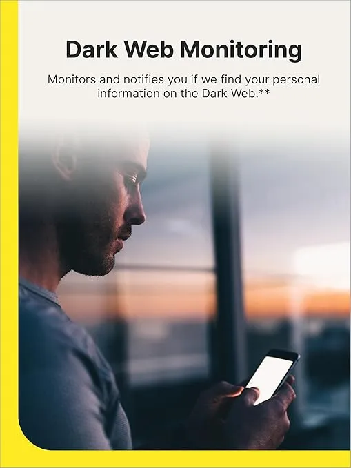 Norton 360 Premium 2025, Antivirus software for 10 Devices with Auto Renewal - Includes VPN, PC Cloud Backup & Dark Web Monitoring [Key card]