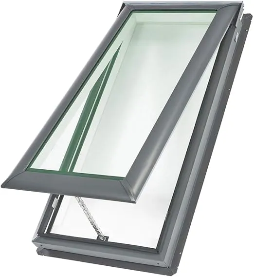 Velux VS C04 2004 Velux VS C04 2004 21-1/2 Inch x 38-3/8 Inch Laminated Manual Venting Deck Mounted No Leak Skylight from the VS Collection