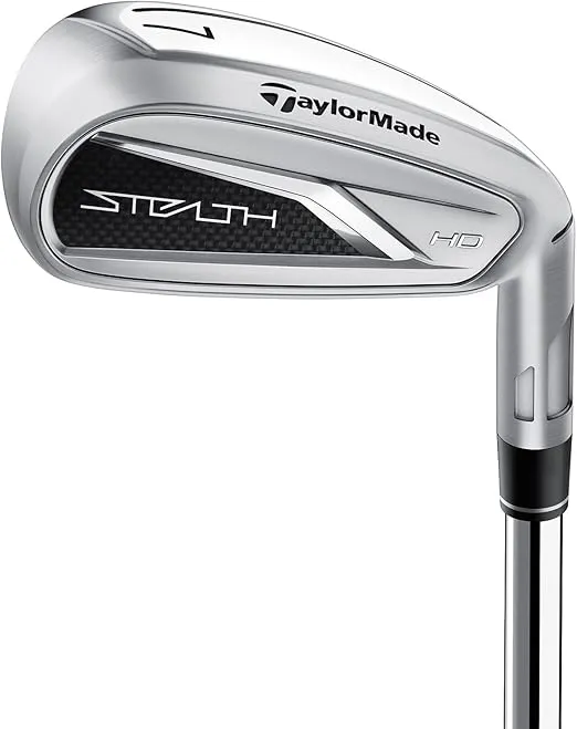 TaylorMade Golf Stealth HD Steel Iron Set 5 - PW/AW Left Hand Stiff Flex