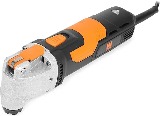 WEN Oscillating Multi-Tool Kit, 3.5A Variable Speed with Accessories and Carrying Case (MT3537)