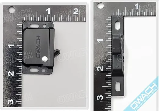 10 Pack Grabber Catch 10lbs RV Drawer Latch (OWACH CL-308) Replacement Southco C3-810 for RV Motorhome Trailer Camper Marine Boat Cabinet (10 Lbs, Black)